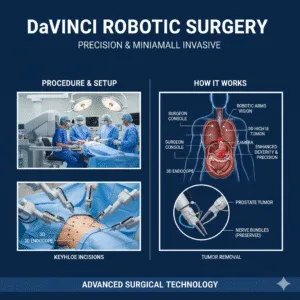 DaVinci Robotic surgery