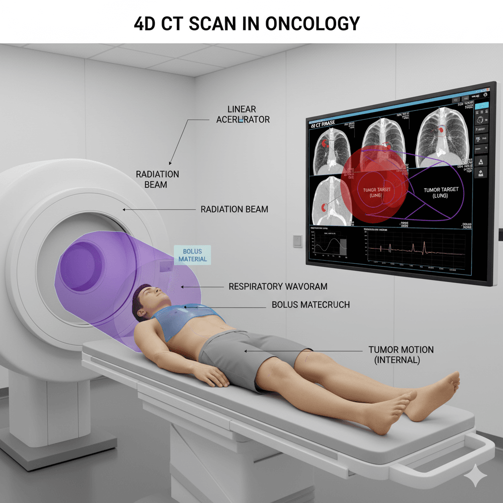 4D CT scan in Oncology