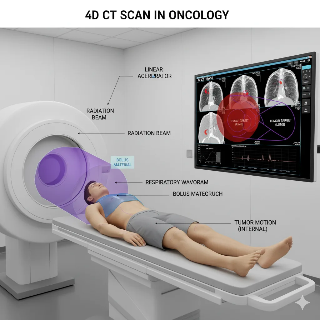 4D CT scan in Oncology